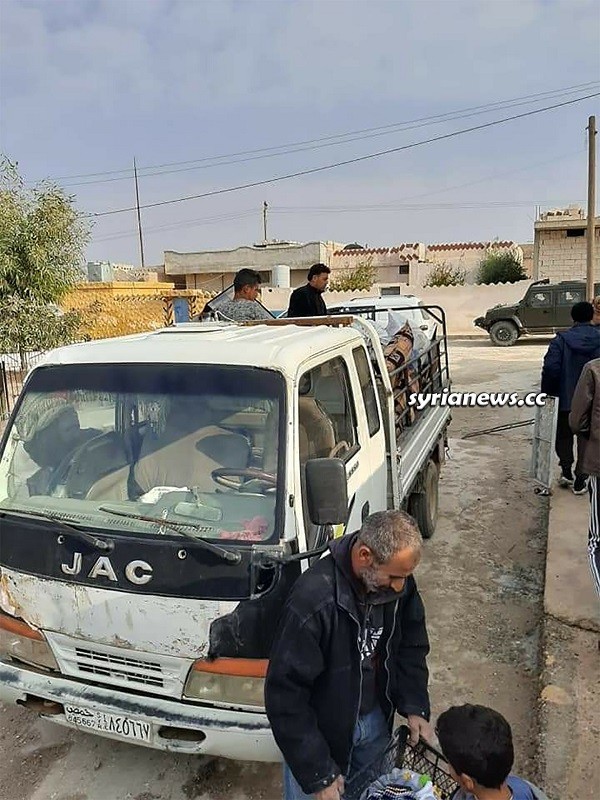 Syrian civilians fleeing Ain Issa attacked by Erdogan terrorists
