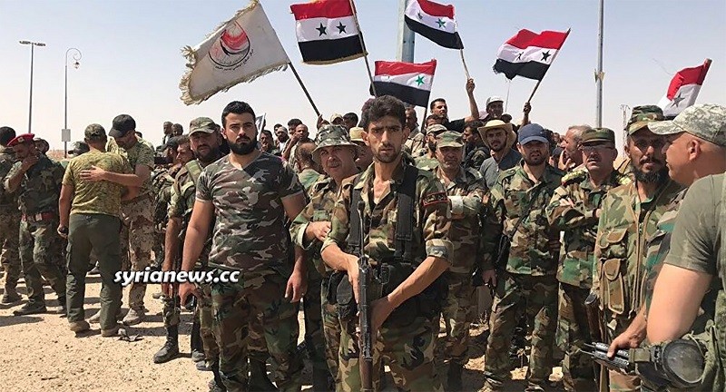 SAA Syrian Arab Army in Daraa - Archive
