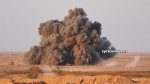 US army military drill with ISIS affiliate in Al Tanf southeast of Syria