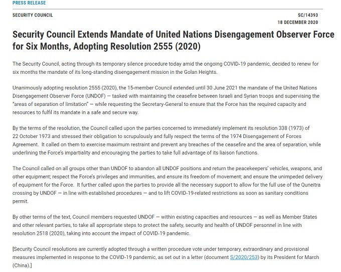 united nations security council resolution 2555 2020