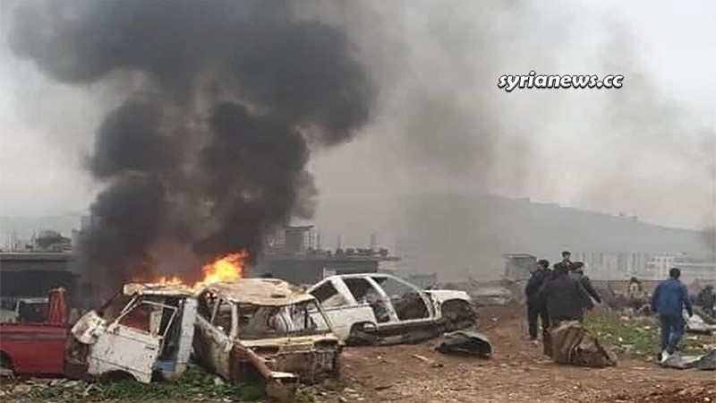 Afrin Car Explosion - Aleppo Terror Turkey Erdogan