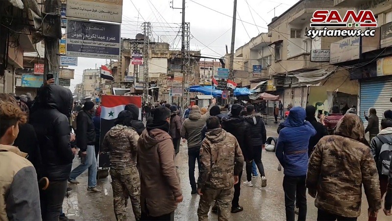 Kurdish SDF separatists kill a Syrian protester in Hasakah