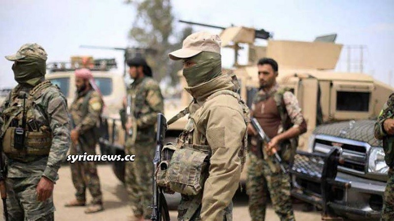 US-sponsored Kurdish SDF armed groups: Deir Ezzor, Hasakah, Raqqa, Aleppo