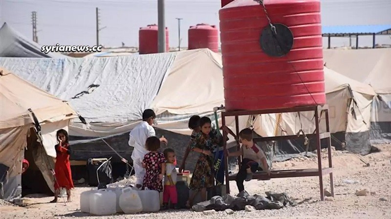Al Hol (Hawl) Concentration Camp for Syrian Refugees - Hasakah