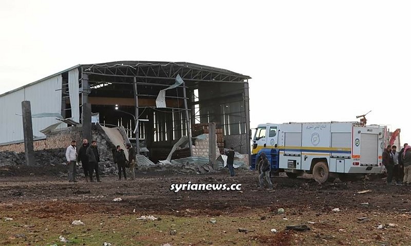 Car explosion in Al-Bab industrial city north Aleppo
