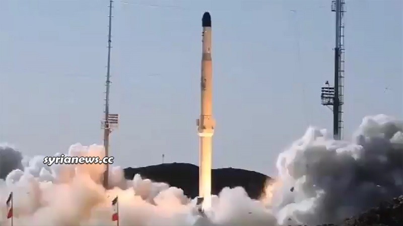 Iran lanches Thul Jenah satellite carrying missile into orbit