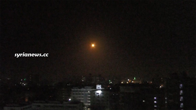 Israel bombs the outskirts of Damascus 15 February 2021