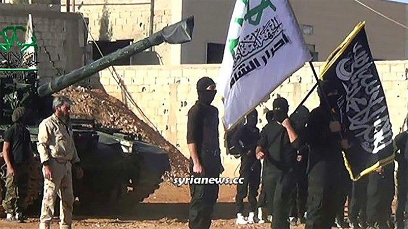 NATO terrorists in northern Syria