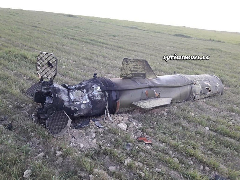 Tochka spent surface-to-surface missile - Aleppo countryside