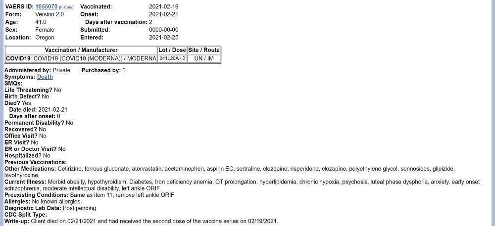 How can CDC claim no VAERS pattern?