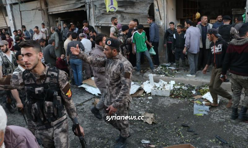 IED Explosion in Al-Bab city north of Aleppo - Syria
