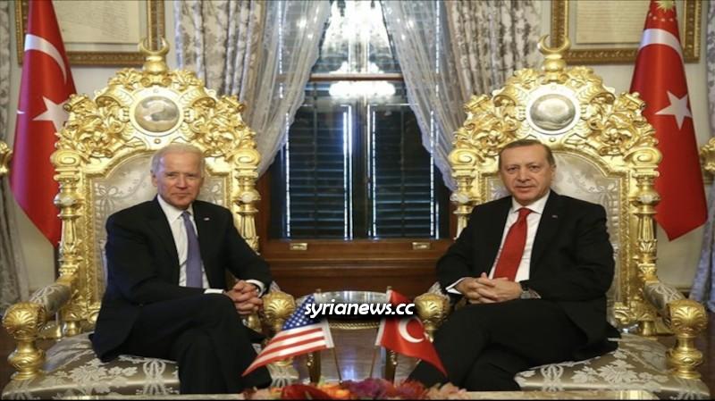 US Vice President Biden with Turkish Madman Erdogan April 2016
