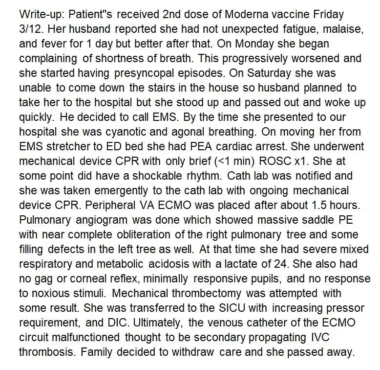 VAERS bleeding, clotting, DIC patterns can't be missed.