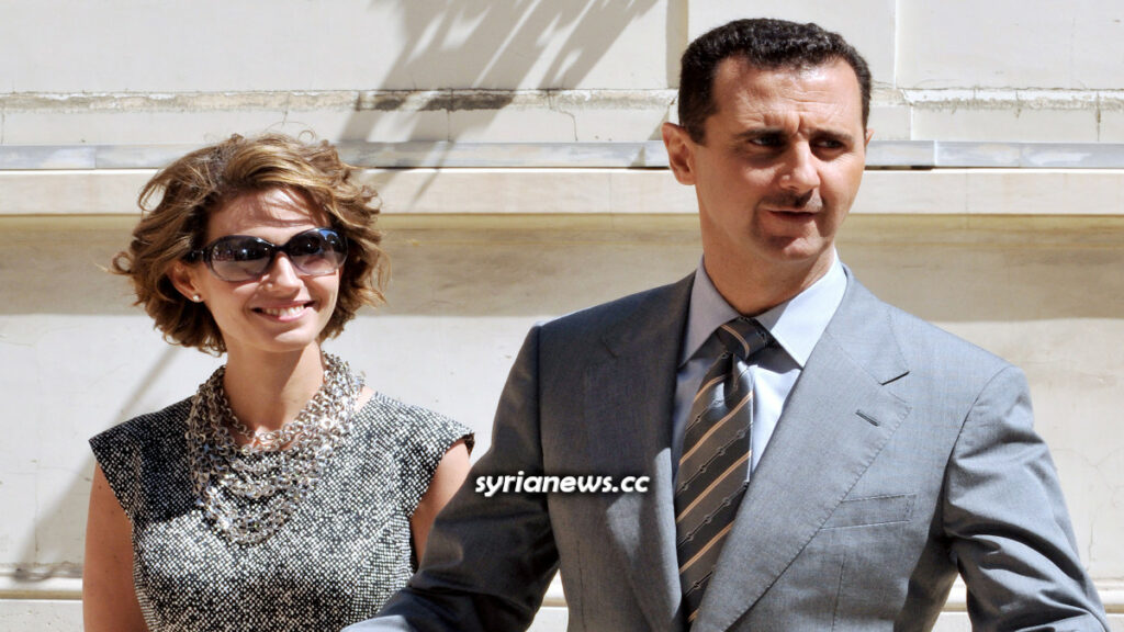 Syrian President Bashar Assad and First Lady Asmaa Assad