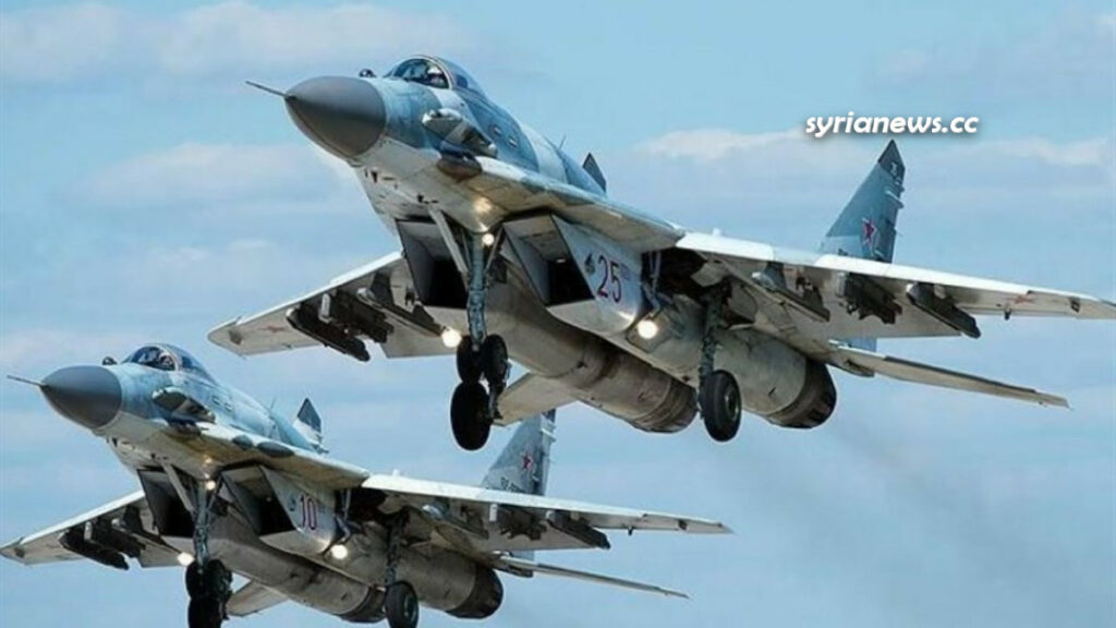 Russian air force in Syria - Idlib Tartous Latakia Hama