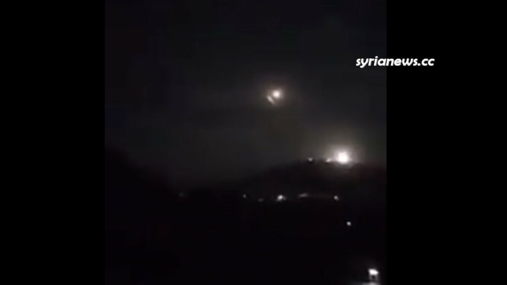 Syrian Army air defense repel incoming Israel missiles - Latakia and Tartous 08 June 2021