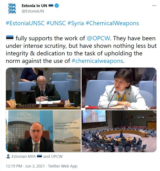 OPCW - UN criminals.