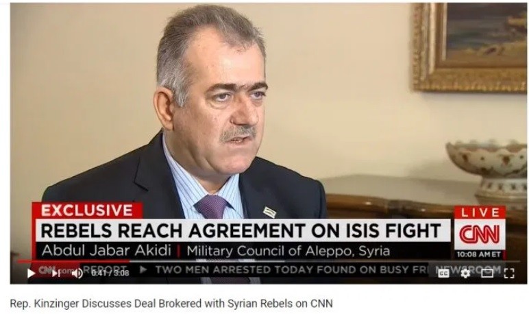 Congress member Kinzinger met with this supporter of ISIS