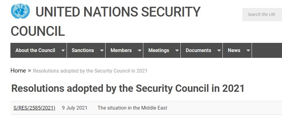 UNSC resolution to save al Qaeda in Idlib