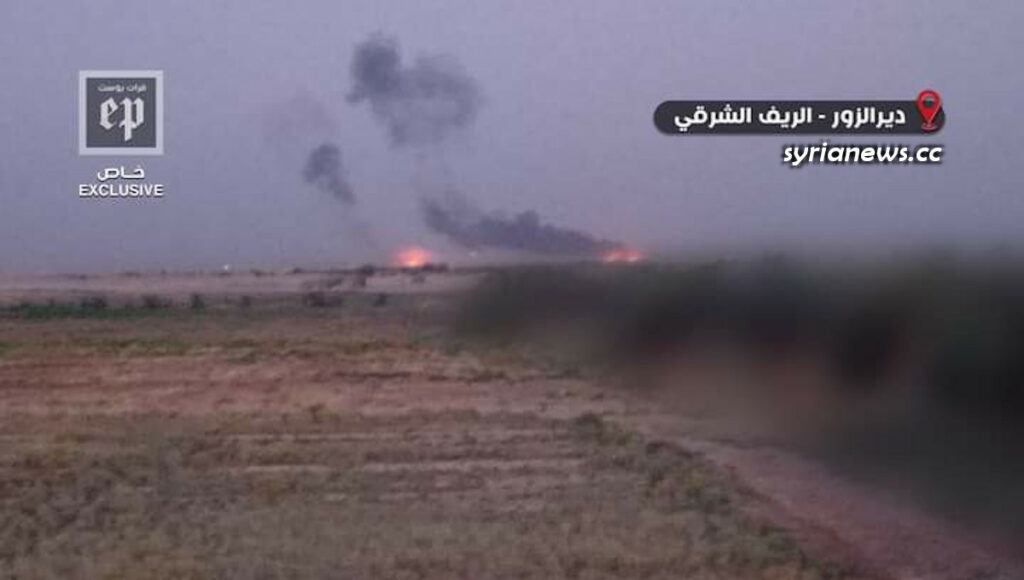 Biden forces bombed in Al Omar oil field - US army - Britain - France NATO