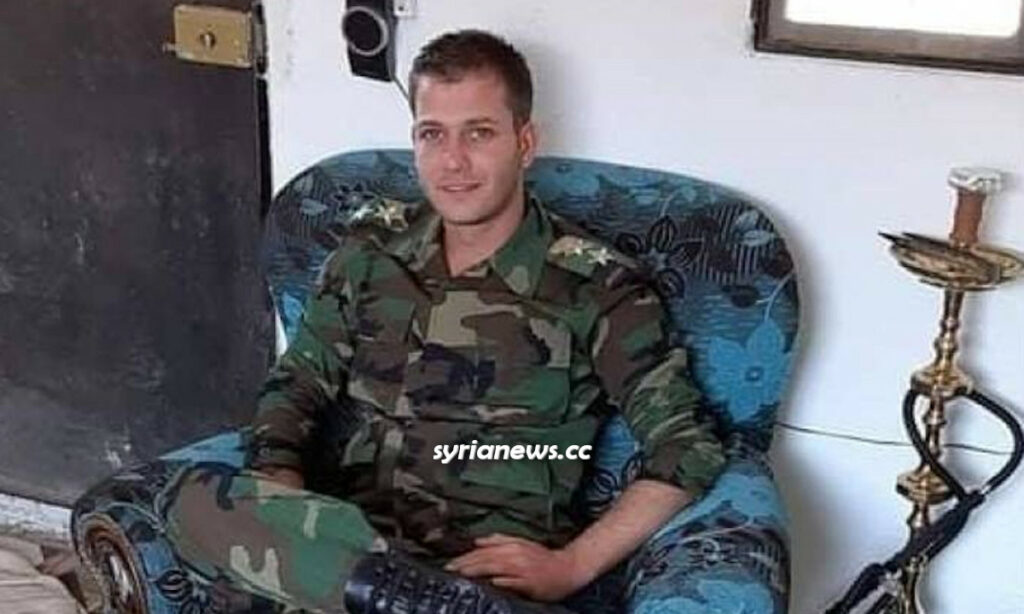 SAA 1st lieutenant Zain Muhanna killed on the Syrian borders with Lebanon
