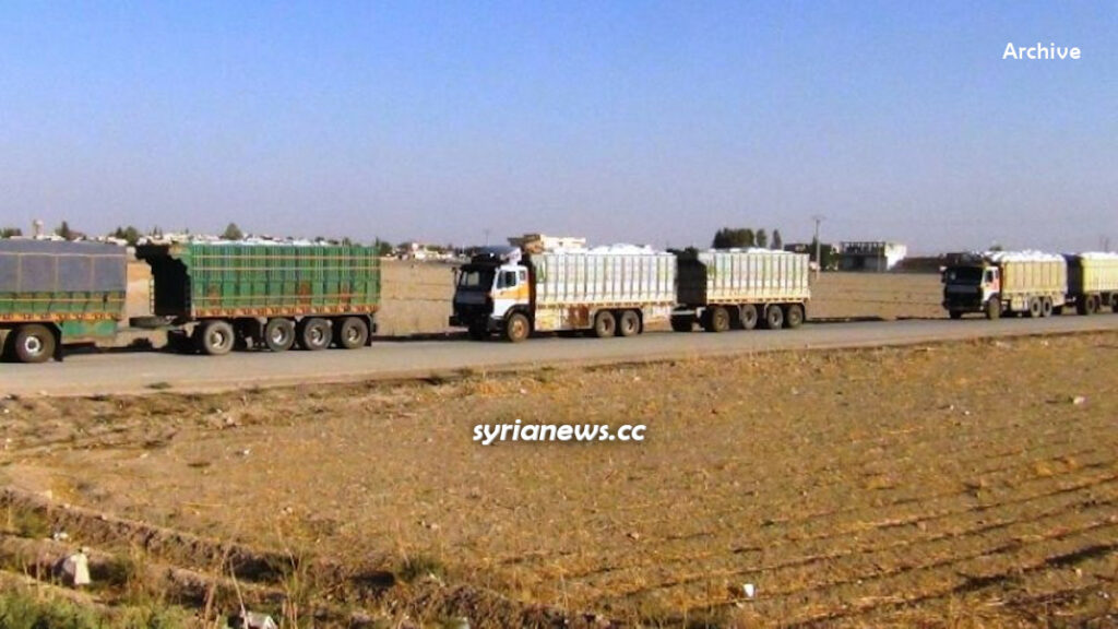 US Biden Forces Smuggle Out 70 Vehicles Some Loaded with Stolen Syrian Oil