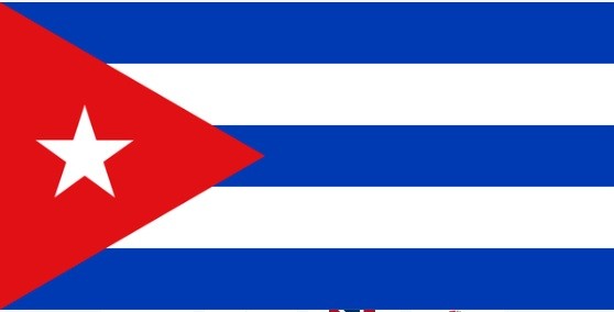 The flag of the Republic of Cuba.