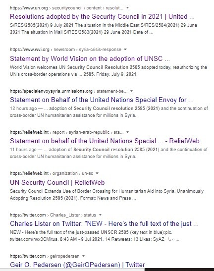 UNSC resolution for al Qaeda cheered by NATO dogs of war.