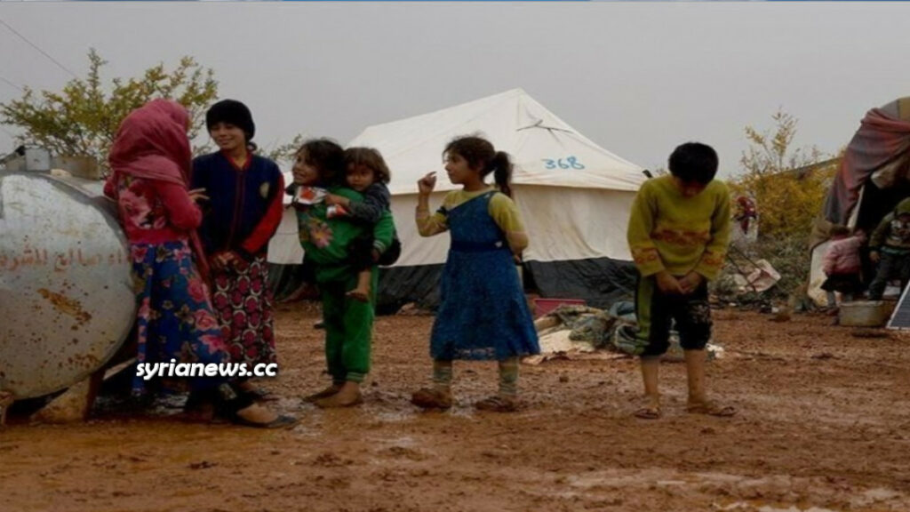 Al-Hol concentration camp for Syrian and Iraqi refugees in Hasakah - Syria run by Kurdish SDF terrorists