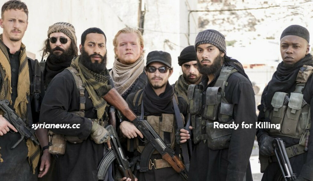 ISIS terrorists in US-sponsored Kurdish SDF terrorists SPA for Rehabilitation