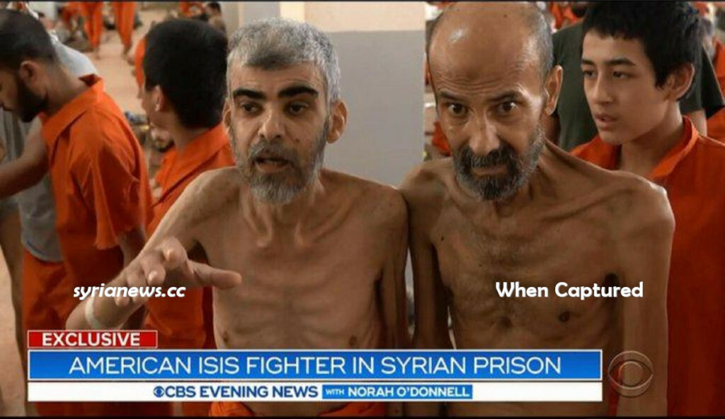 ISIS terrorists in US-sponsored Kurdish SDF terrorists SPA for Rehabilitation