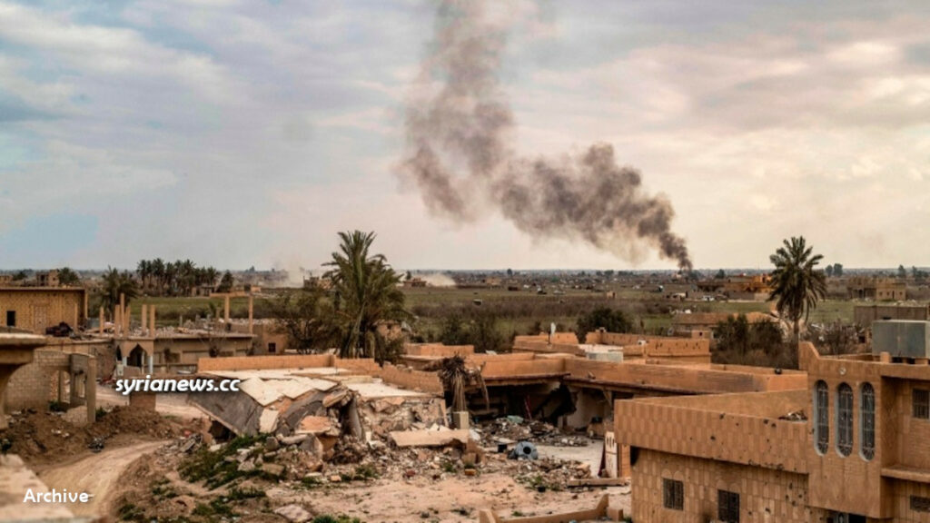 Landmine explosion in Syria - Archive