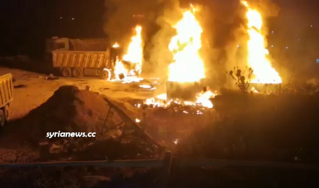 Lebanon Akkar oil tanker explosion kills and injures 100 people