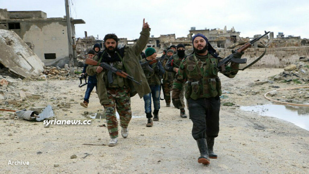 NATO sponsored ISIS and Al Qaeda Terrorists in Daraa southern Syria - archive