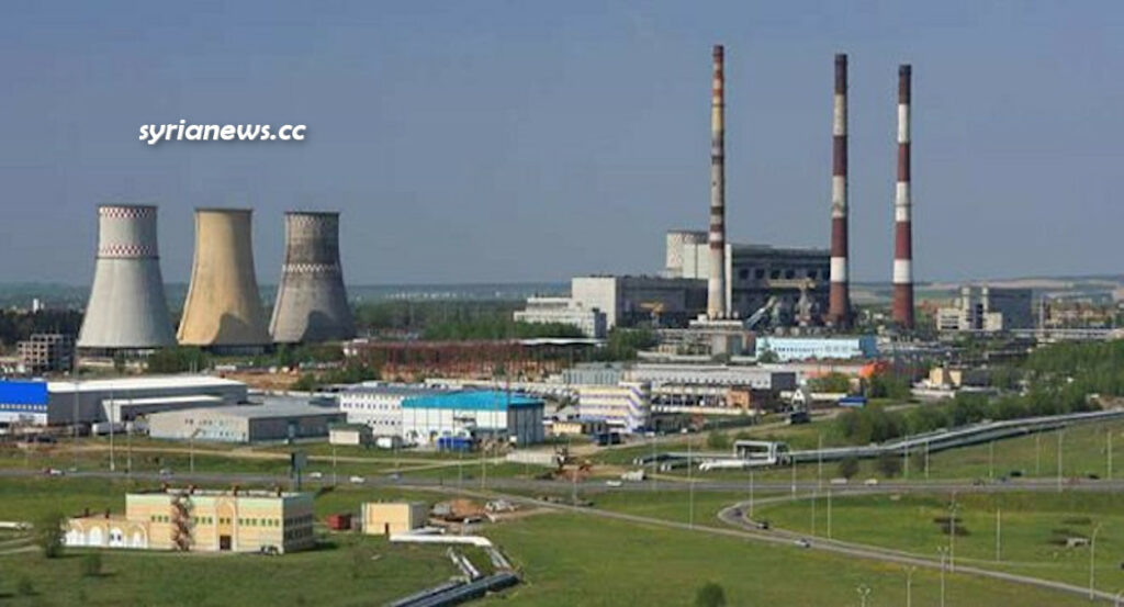Syria electricity power generating station - gas