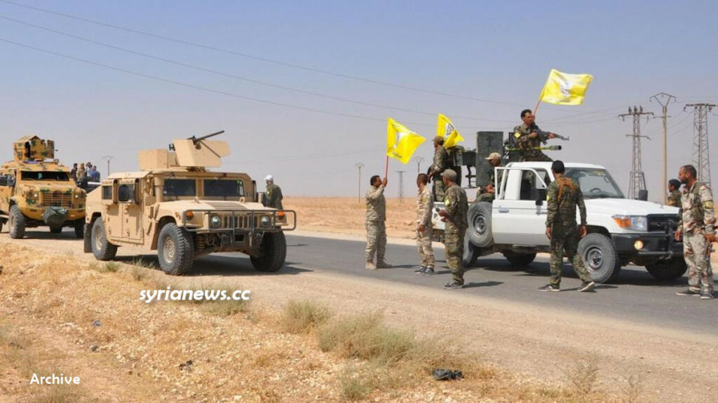 US-sponsored Kurdish SDF Separatist Terrorists in Northern Syria - archive