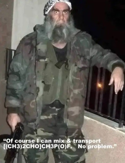 Deranged foreign terrorist in Syria ok since he's not a Taliban terrorist.