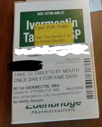Legal prescription for ivermectin.