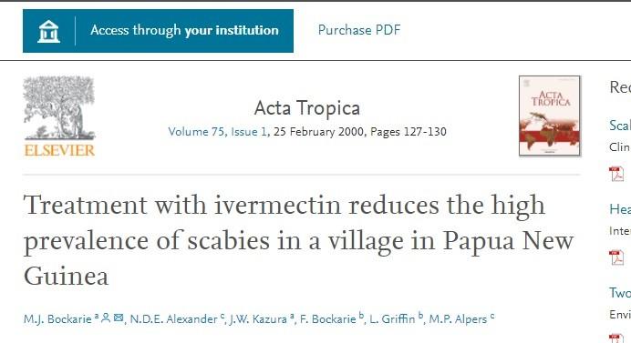Amazing how countries with over the counter ivermectin have such low COVID death rates.