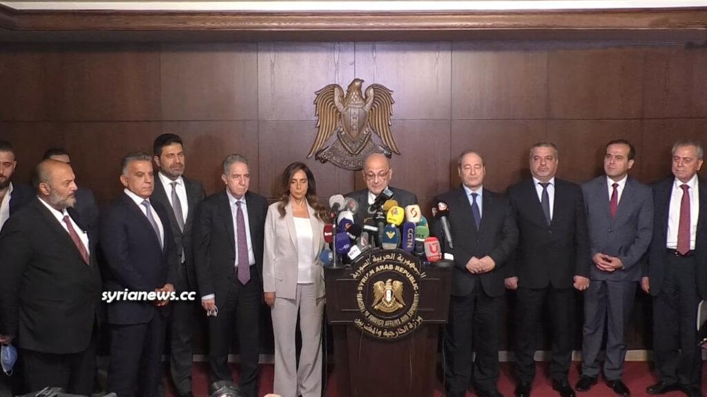 Lebanon ministerial visit to Damascus to seek approval for transmit of gas and electricity via Syria