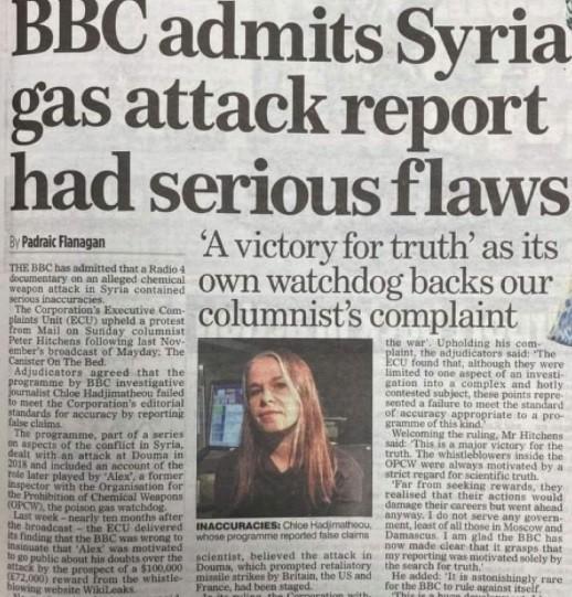 The NATO junta at the UNSC merely had to look at photos and video provided by terrorists to know there was no chemical attack in Douma.