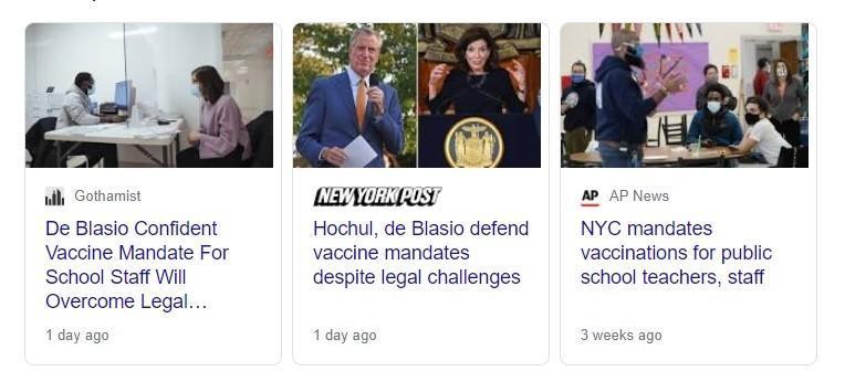 de Blasio on board with enforcing NY state criminal mandate in breach of Nuremberg Code.
