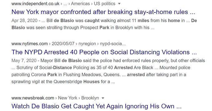 de Blasio resurrected Bloomberg's racist 'Stop & Frisk,' for anti lockdown 'criminals.'