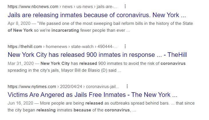 de Blasio whined about 'recidivism' among criminals released from jails, at presser.