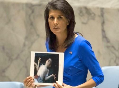 UNSC P3 member and terrorist sympathizer Haley shared necrophiliac photo.