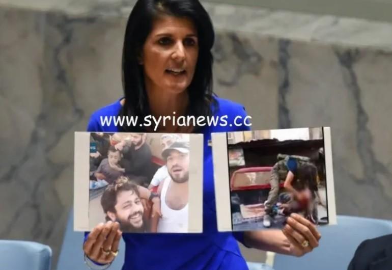 Haley never showed photos of Helmets' related terrorists cutting off head of Abdullah Issa to UNSC