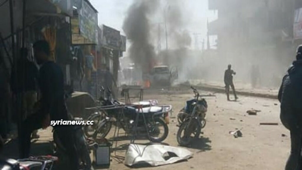 Car explosion in Afrin kills 5 people - terrorist explosions
