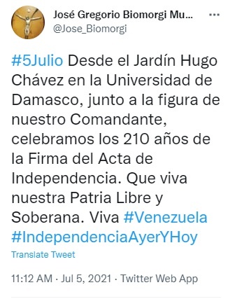 Long live Syria and Venezeula