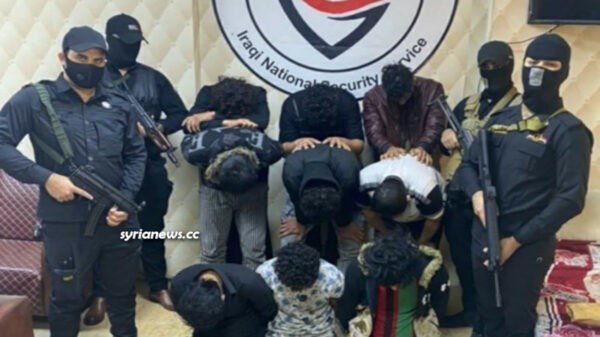 Iraqi National Security Service forces arrest ISIS terrorists