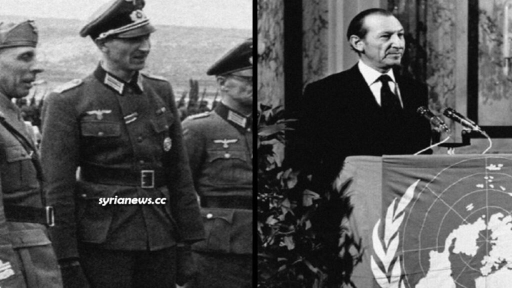 Nazi Kurt Waldheim became President of Austria before becoming 4th SG of the UN